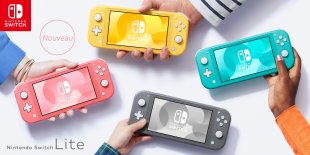Nintendo Switch Lite Corail coloris couleur