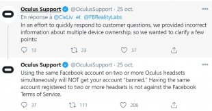 Oculus Support 2