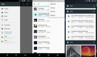 Android N Preview file browser