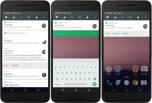 Android N Preview notifications