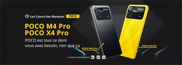 Los teléfonos inteligentes POCO X4 Pro y M4 Pro están disponibles a un precio con descuento en el lanzamiento
