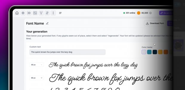 font generator ease 3