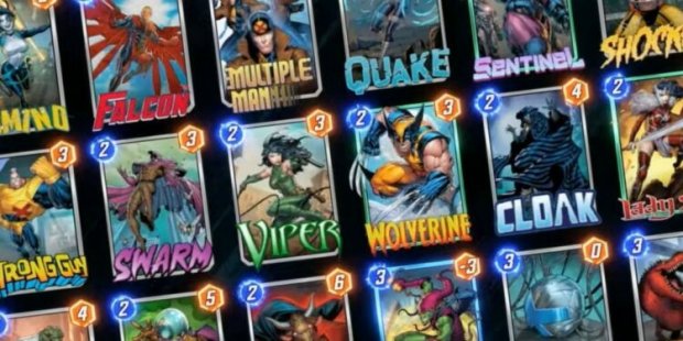 marvel snap nouveau jeu cartes super heros