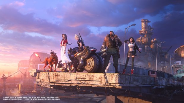 Final Fantasy VII Remake 07 02 2020 screenshot key art fond écran wallpaper