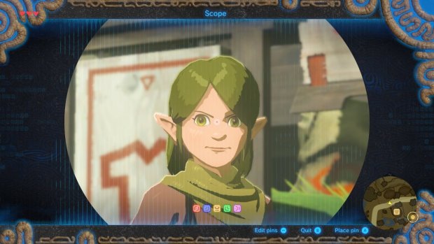 The Legenf of Zelda Breath of the Wild Mii PNJ