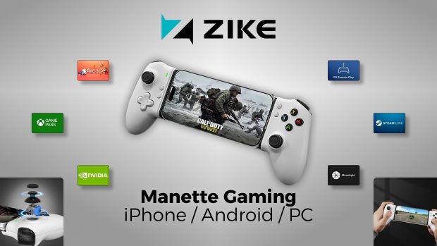 manette gaming zike z331 iphone android pc