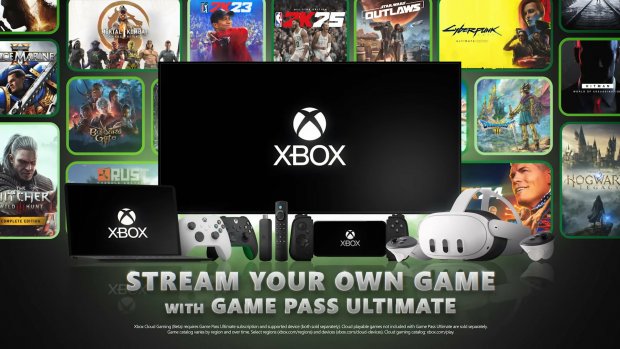 xbox cloud gaming jeux bibliotheque personnelle