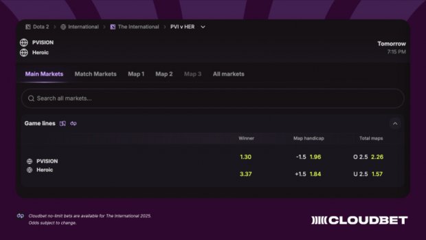 Cloudbet no limit bets 2