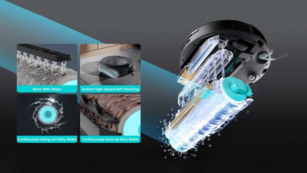 lefant m5 max lavage rouleau
