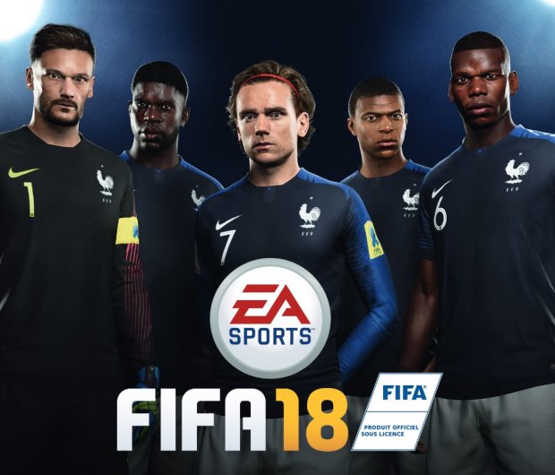 FIFA 18 Jaquette France Coupe du Monde 2018