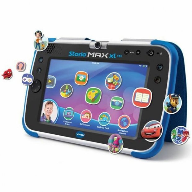 vtech console storio max xl 2 0 7 bleue table