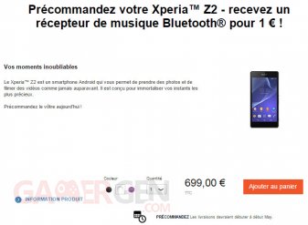 precommande-Sony-Xperia-Z2