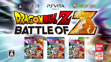 Dragon Ball Z Battle of Z jaquettes japonaises 27.09.2013