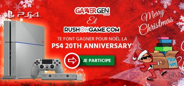 Concours PS4 20th anniversary 2016