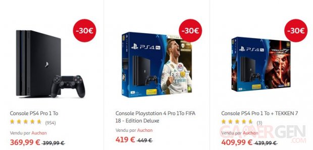 PS4 Pro Auchan image