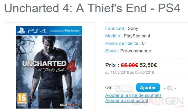 gamepod Uncharted 4 A Thief s End