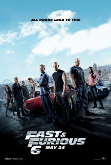 Affiche Fast & Furious 6