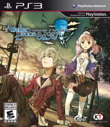 Atelier Escha and Logy Alchemists of the Dusk Sky cover boxart jaquette ps3