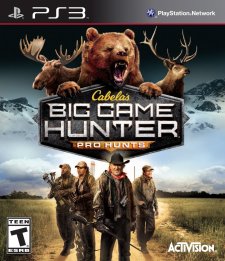 Cabela Big Game Hunter Pro Hunts cover boxart jaquette ps3