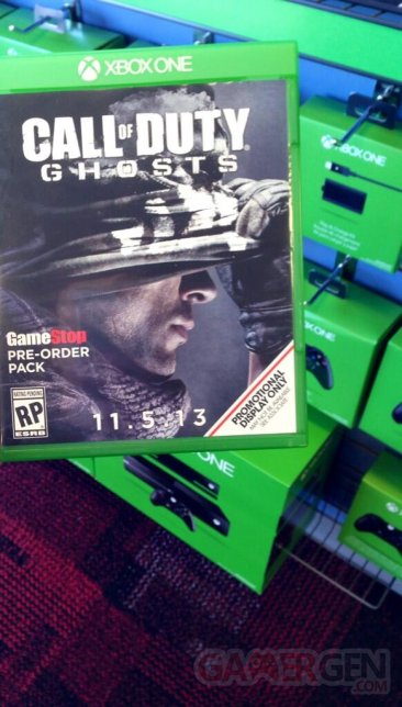 Call of Duty Ghosts Xbox One boite