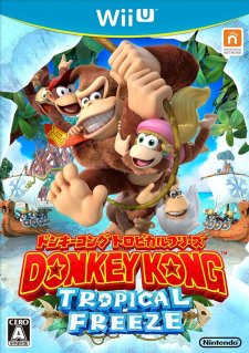 Donkey Kong Tropical Freeze jaquette japonaise