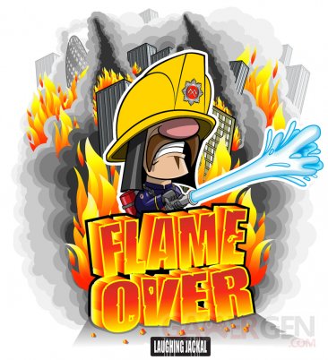 flame over