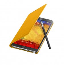 Galaxy Note3 FlipCover_004_Open Pen_Mustard Yellow