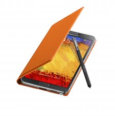 Galaxy Note3 FlipCover_004_Open Pen_Wild Orange