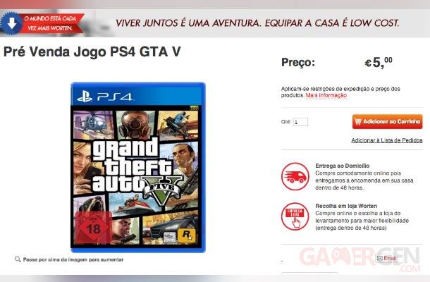 GTA 5  V PS4 portugal