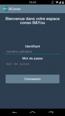 Login-BConso