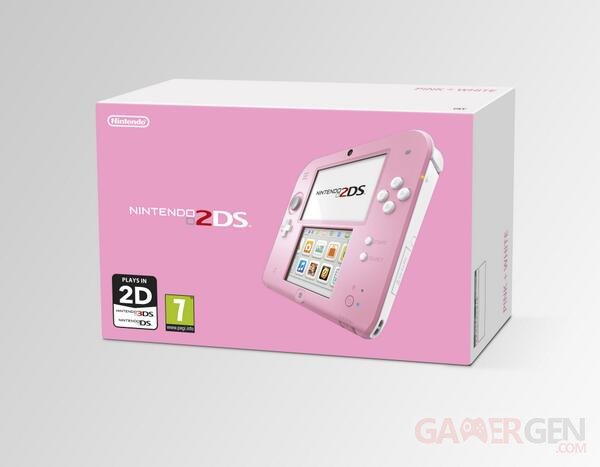 Nintendo 2DS Rose