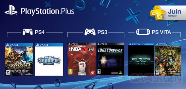 Playstation plus jeux gratuits juin 2014