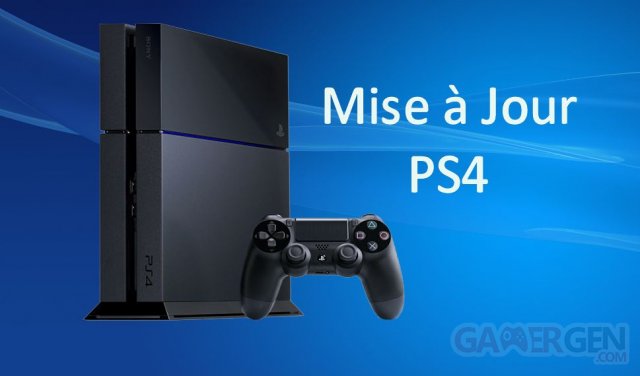 PS4 PlayStation Mise a jour MaJ Update vignette 25.03.2014