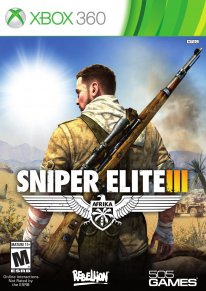 Sniper Elite III cover boxart jaquette us xbox 360