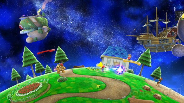 Super Smash Bros Mario Galaxy