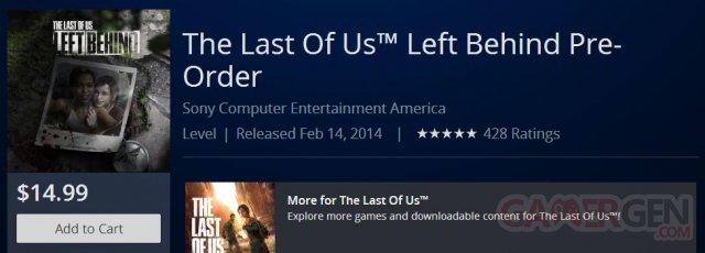 The Last of Us DLC Left Behind date