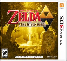 The Legend of Zelda A Link Between Worlds jaquette couverture nord americaine 29.08.2013.