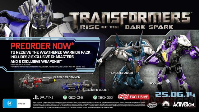 Transformers Rise of the Dark Spark date de sortie