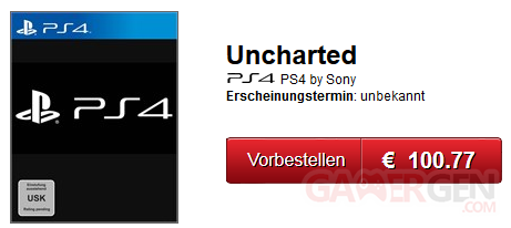 uncharted ps4 gamestop allemagne germany